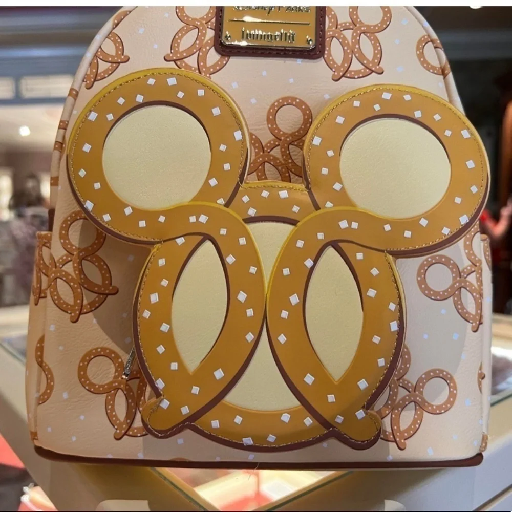 Mickey Mouse Pretzel Loungefly Backpack